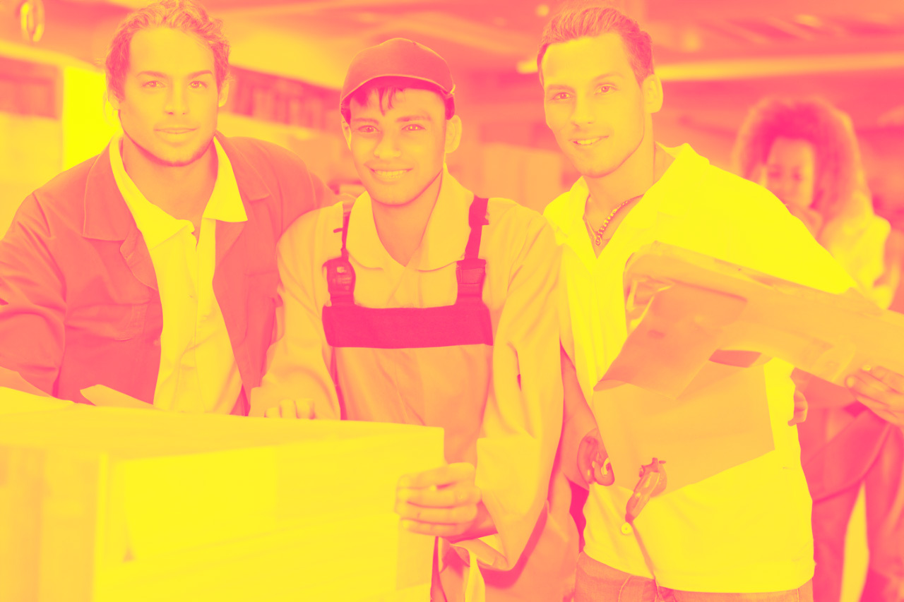 Trade school students